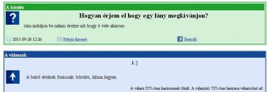 Hogyan érjem el hogy egy lány megkívánjon?